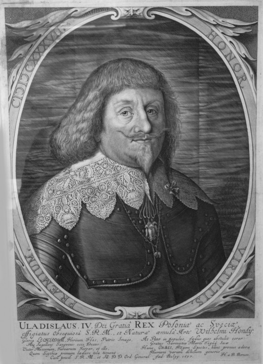 King Wladyslaw IV Vasa of Poland (1595-1648), Tsar of Russia à Willem Hondius