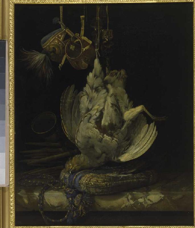 Nature morte avec l'oiseau mort à Willem van Aelst