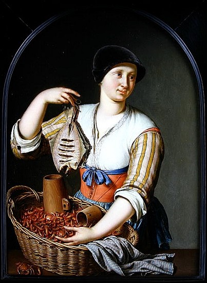 The Fish Wife à Willem van Mieris