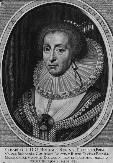 Elizabeth, Queen of Bohemia à Willem (Wilhelm) Hondius