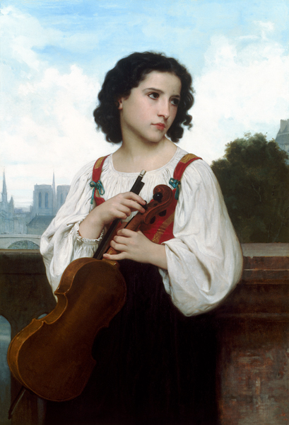 Alone in the World à William Adolphe Bouguereau