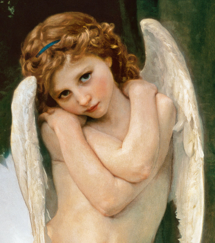 Cupidon (détail) à William Adolphe Bouguereau