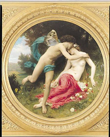Flora and Zephyr à William Adolphe Bouguereau