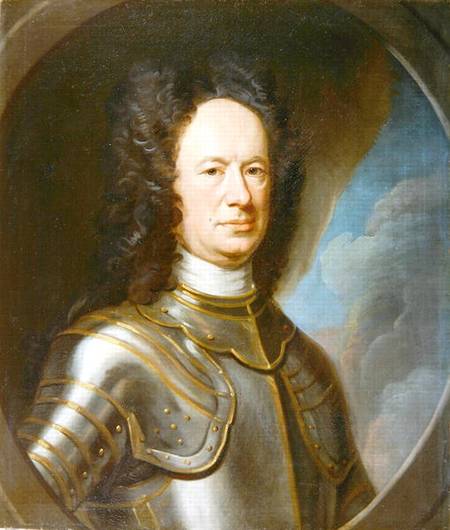 Portrait of Colonel Alexander Campbell of Finab (b.1669) à William Aikman