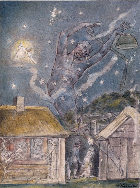 The Goblin (from John Milton's L'Allegro and Il Penseroso) à William Blake