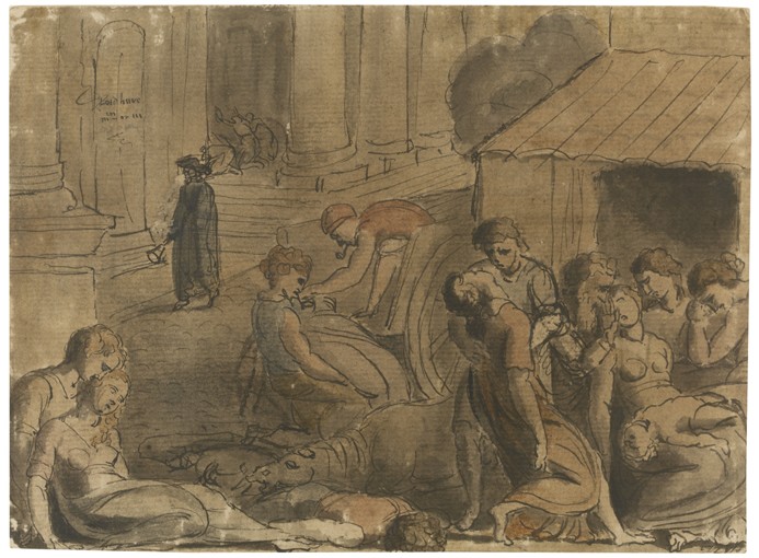 Great Plague of London à William Blake