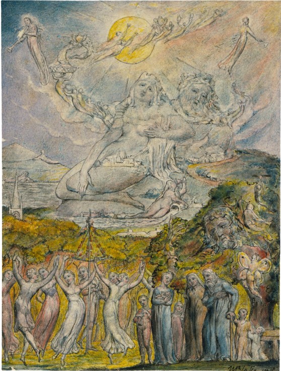 A Sunshine Holiday (from John Milton's L'Allegro and Il Penseroso) à William Blake