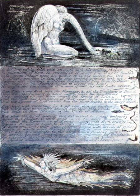 Plate II, Jerusalem à William Blake