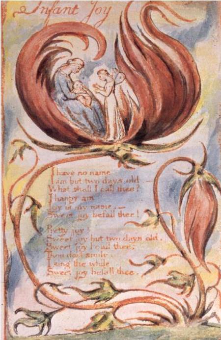 Songs of Innocence; Infant Joy à William Blake