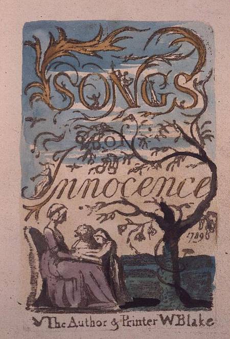 Songs of Innocence, title page à William Blake