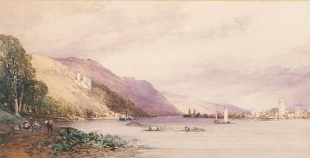 On the Rhine à William Callow