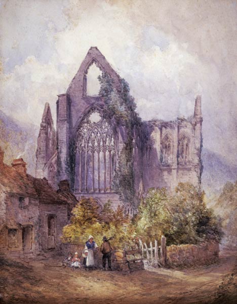Tintern Abbey à William Callow