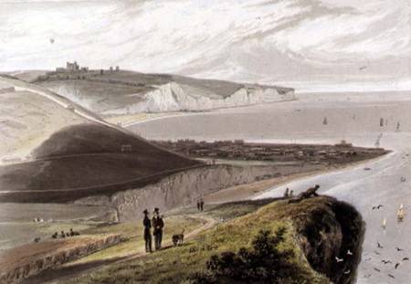 Dover, from Shakespeare's Cliff à William Daniell