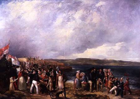 The Opening of Granton Harbour, Edinburgh à William 'de Lond' Turner