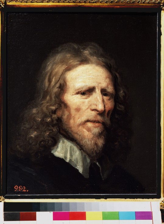 Portrait of Abraham van der Doort à William Dobson