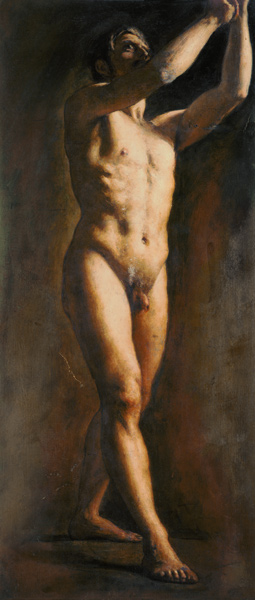 Life study of the Male Figure à William Edward Frost