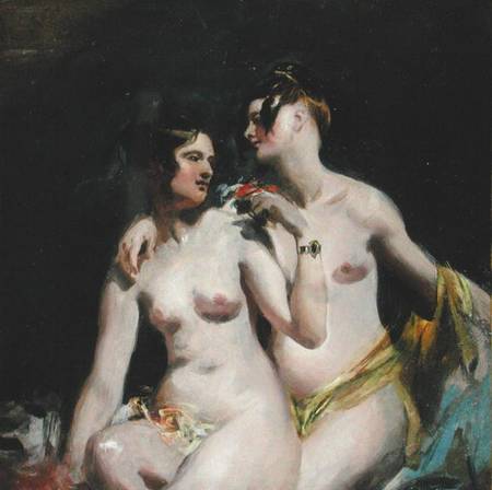 Two Female Nudes à William Etty