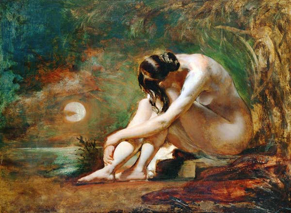 Moonlit Nude à William Etty
