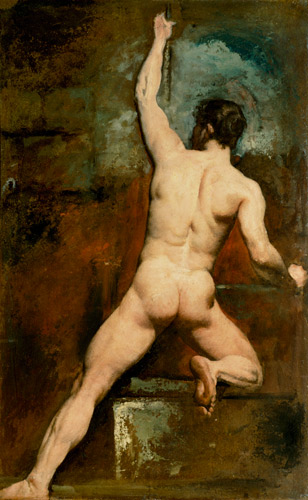 Study for a Male Nude à William Etty