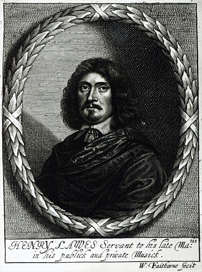 Henry Lawes (1596-1662) à William Faithorne