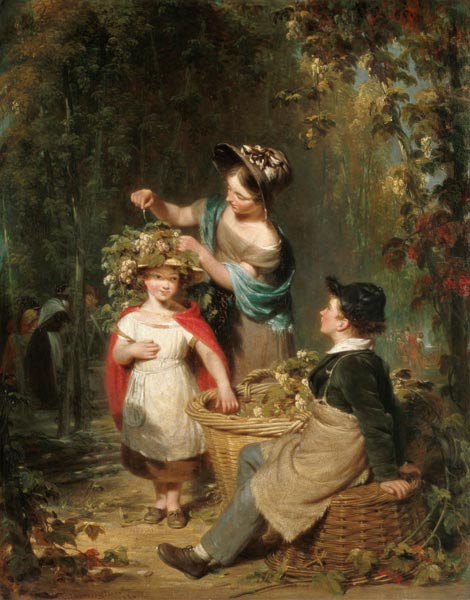 The Hop Garland à William Frederick Witherington