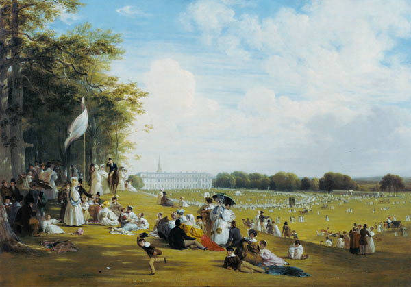 Fete in Petworth House à William Frederick Witherington