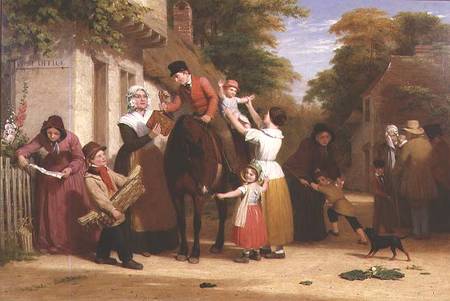 The Village Post Office à William Frederick Witherington