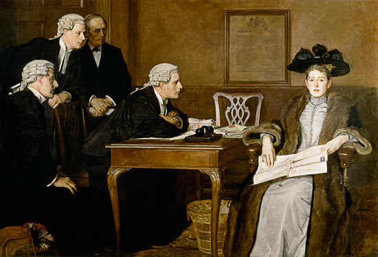 Defendant and Counsel à William Frederick Yeames