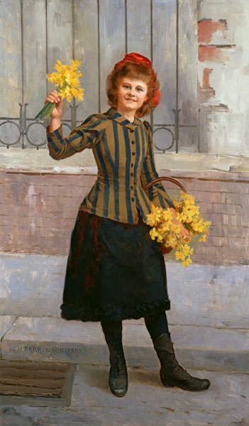 A Portrait of Miss Gertie Miller à William H. Parkinson