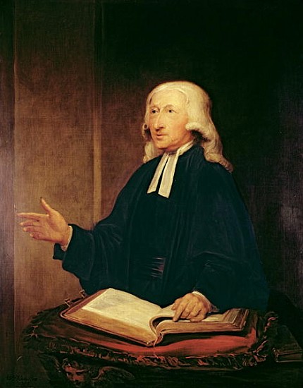 Portrait of John Wesley (1703-1791) 1788 à William Hamilton