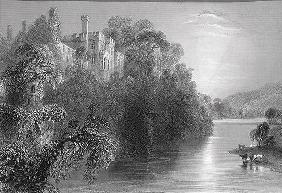 Lismore Castle, Lismore, County Waterford, Ireland, from 'Scenery and Antiquities of Ireland' by Geo