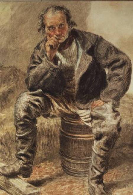 An Oysterman à William Henry Hunt