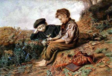 Schoolboys with a Stolen Nest à William Henry Hunt