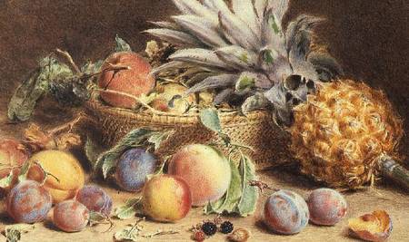 Still Life with fruit à William Henry Hunt