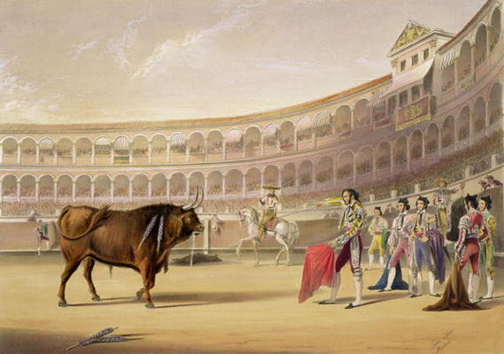 The Matador, 1865 (colour litho) à William Henry Lake Price