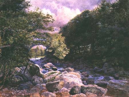 The River Deveron à William Henry Millais