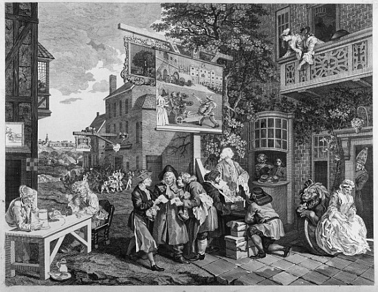 The Election II: Canvassing for Votes; engraved by Charles Grignion (1717-1810) 1757 (see also 1997) à William Hogarth