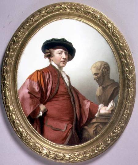 Portrait of Joshua Reynolds (1723-92) à William Hopkins Craft