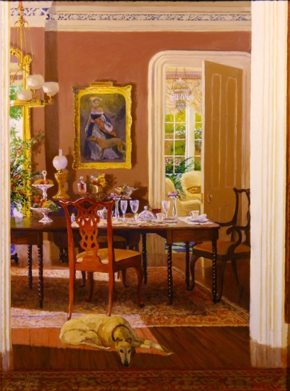 Dining Room (Victorian Style) à William  Ireland