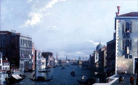 The Grand Canal looking towards the Dogana and the Doge's Palace à William James