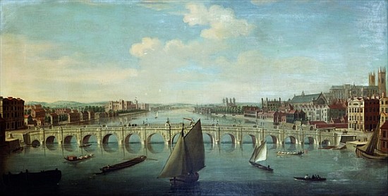 The Thames at Westminster à William James