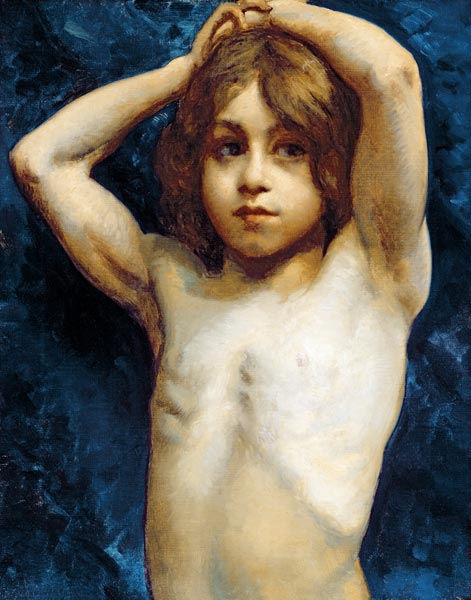Study of a Young Boy à William John Wainwright