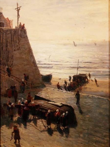 Drying the Nets à William Lionel Wyllie