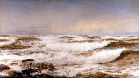 A Whole Gale of Wind à William Lionel Wyllie