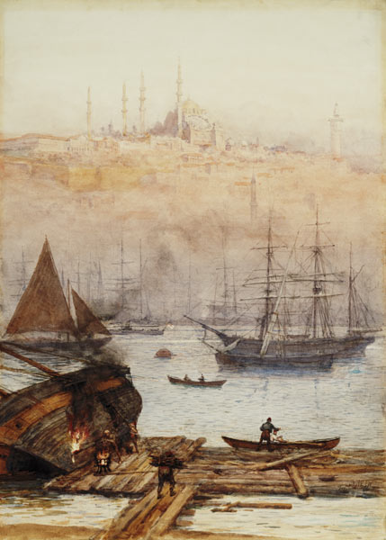 The Golden Horn à William Lionel Wyllie