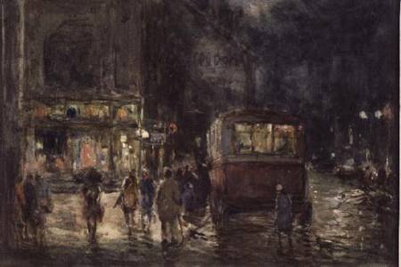 The Picture House, A Rainy Night, Kendal à William Manners