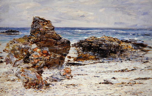 Cauldron Rocks (oil on canvas) à William McTaggart