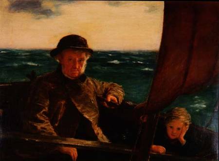 Father is at the Helm à William McTaggart