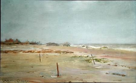 Beach Scene à William Merrit Chase