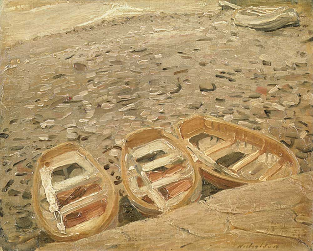 Three Boats, c.1928 à William Nicholson